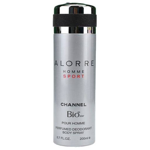 اسپری مردانه بیو استار مدل Allure Sport حجم 200 میلی‌لیتر