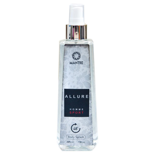 بادی اسپلش مانتره مدل Allure Homme Sport