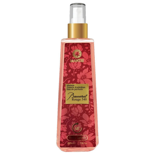 بادی اسپلش مانتره مدل Baccarat Rouge 540