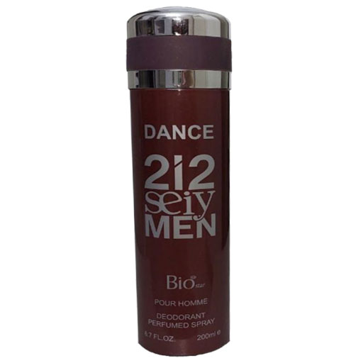 اسپری مردانه بیو استار مدل 212 SEXY MEN حجم 200 میلی‌لیتر