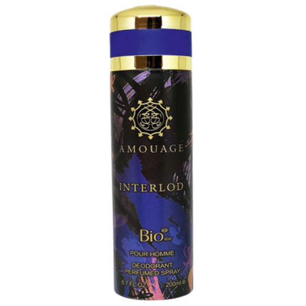 اسپری مردانه بایواستار مدل Interlude با رایحه گرم، تلخ و دودی. ترکیبی قدرتمند از بخور، چرم و ادویهها، مناسب برای شبهای سرد زمستانی و مجالس رسمی.