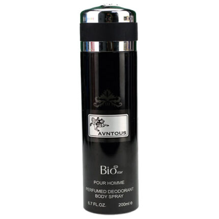 اسپری مردانه بیو استار مدل Aventus با رایحهای خنک و تلخ و ترکیبی از نتهای میوهای و دودی. عطری قدرتمند و لوکس، ایدهآل برای فصول گرم و موقعیتهای رسمی.