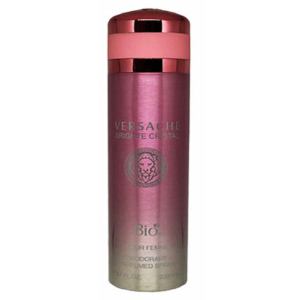 اسپری زنانه بیو استار مدل Crystal Bright با رایحهای خنک و شیرین و ترکیبی از نتهای گلی و میوهای تازه. عطری درخشان و لطیف، ایدهآل برای استفاده روزانه در بهار و تابستان.