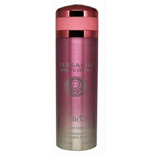 BioStar-31 اسپری زنانه بیو استار مدل Crystal Bright با رایحهای خنک و شیرین و ترکیبی از نتهای گلی و میوهای تازه. عطری درخشان و لطیف، ایدهآل برای استفاده روزانه در بهار و تابستان.