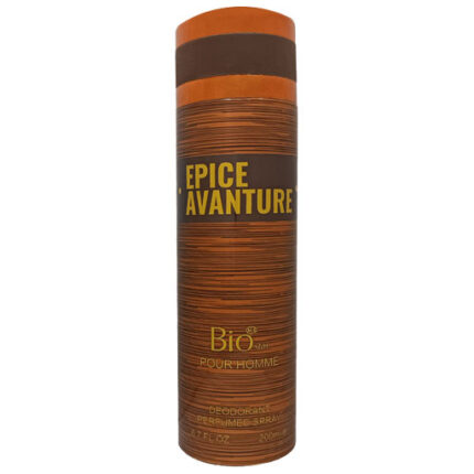 اسپری مردانه بیو استار مدل Epic Adventure با رایحهای خنک و تلخ و ترکیبی از نتهای مرکباتی، چوبی و چرمی. عطری ماجراجویانه و قدرتمند، مناسب برای استفاده روزانه.