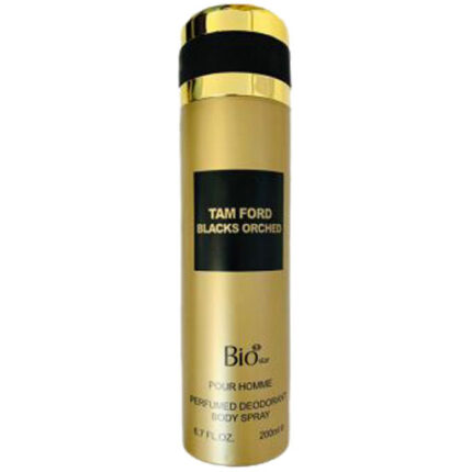 فروشگاه های نیکی اسپری بیو استار مدل Black Orchid با رایحهای گرم و شیرین و ترکیبی از نتهای خاکی، ادویهای و شکلات تلخ. عطری لوکس و قدرتمند، مناسب برای زنان و مردان در فصول سرد.