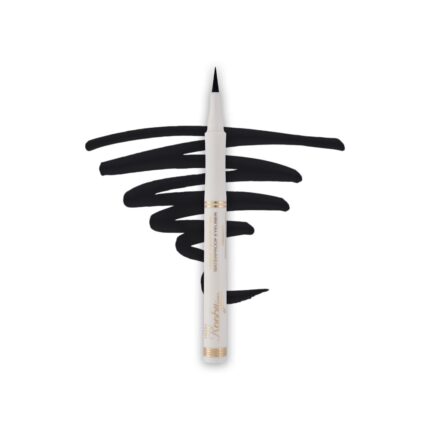 خط چشم مویی و ضد آب روبی سیما با بدنه سفید و نوک بسیار ظریف برای کشیدن خطوط دقیق و مشکی