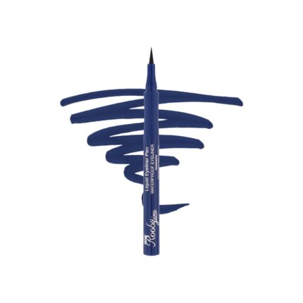 خط چشم نمدی و ضد آب روبی سیما به رنگ سرمه ای با اپلیکاتور دقیق برای آرایشی شیک و خاص