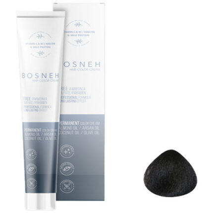 فروشگاه های نیکی رنگ مو بوسنه مدل طبیعی شماره 1