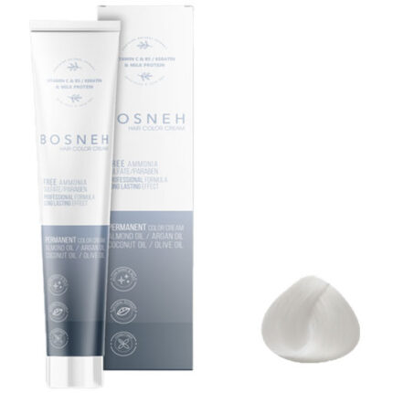 فروشگاه های نیکی رنگ مو بوسنه بدون آمونیاک سری رنگ‌های بسیار روشن شماره ۰۰۰