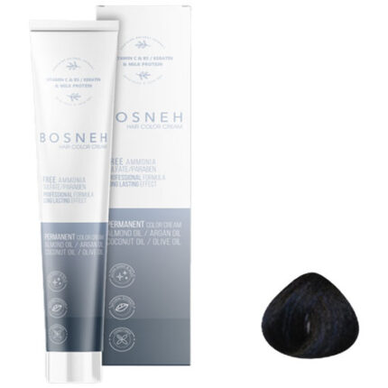 فروشگاه های نیکی رنگ مو بوسنه مدل دودی شماره 1.10