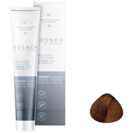 فروشگاه های نیکی رنگ مو بوسنه بدون آمونیاک سری طلایی شماره ۷.۳