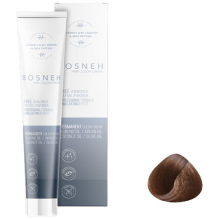 فروشگاه های نیکی رنگ مو بوسنه بدون آمونیاک سری رنگ‌های دودی بژ شماره ۷.۳۲