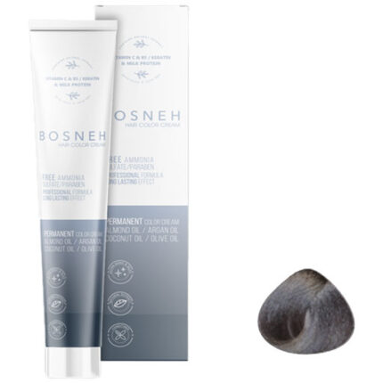 فروشگاه های نیکی رنگ مو بوسنه بدون آمونیاک سری دودی شماره ۸.۱