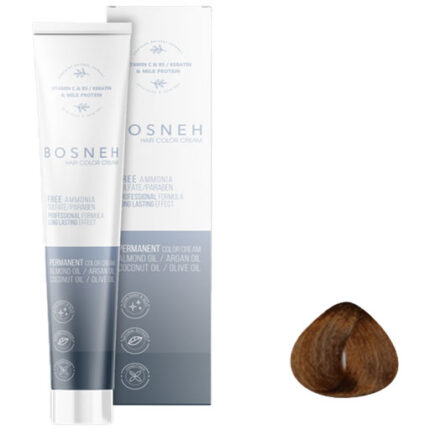 فروشگاه های نیکی رنگ مو بوسنه بدون آمونیاک سری طلایی شماره ۸.۳