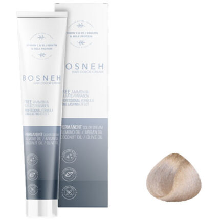 فروشگاه های نیکی رنگ مو بوسنه بدون آمونیاک سری رنگ‌های روشن شماره ۹۰.۰۲