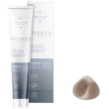 فروشگاه های نیکی رنگ مو بوسنه بدون آمونیاک سری رنگ‌های بسیار روشن شماره ۱۲.۰۶