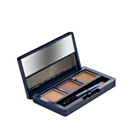 پالت سایه ابرو سه رنگ بیو استار، انتخابی حرفهای برای فرمدهی و پرکردن ابروها. دارای سه طیف رنگی مکمل با بافتی نرم و ماندگار که ظاهری طبیعی و یکدست به ابروها میبخشد.