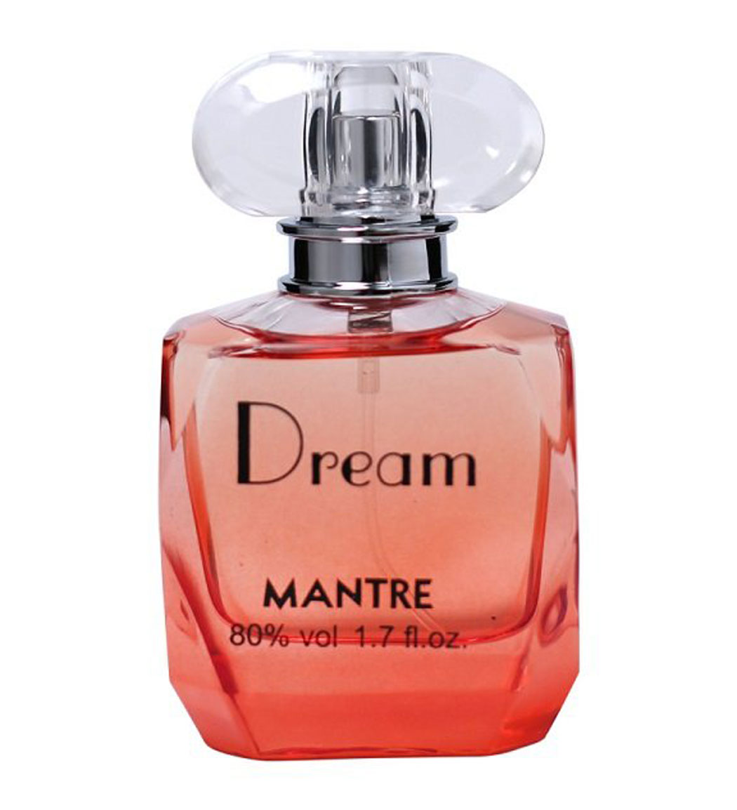 مانتره دریم ادو پرفیوم زنانه دریم (Dream) از برند مانتره با شیشه نارنجی و در شفاف