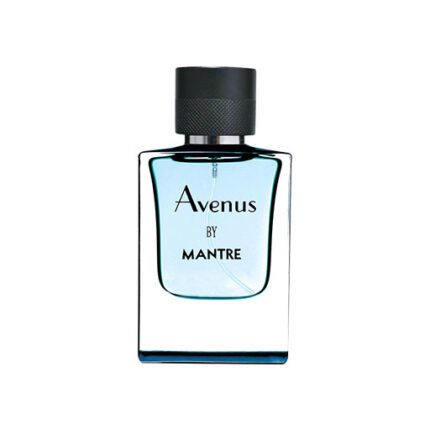 ادو پرفیوم مردانه اونوس (Avenus) از برند مانتره با شیشه شفاف و در مشکی