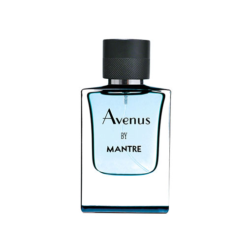 مانتره عطر اونیوس ادو پرفیوم مردانه اونوس (Avenus) از برند مانتره با شیشه شفاف و در مشکی