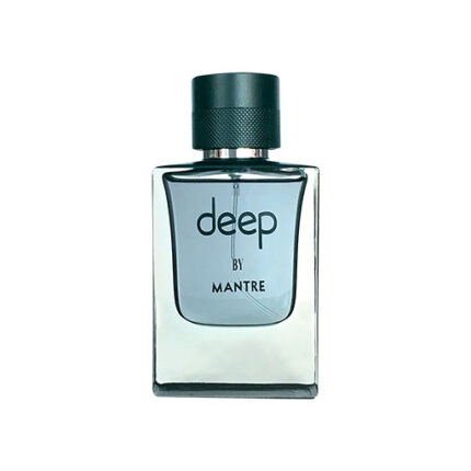 ادو پرفیوم مردانه دیپ (Deep) از برند مانتره با شیشه تیره و در مشکی