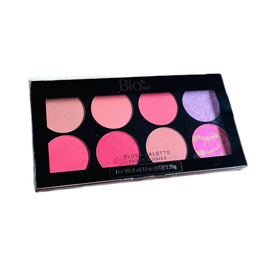 پالت رژگونه ۸ رنگ بیو استار پالت رژگونه ۸ رنگ بیو استار با تنوعی از رنگهای گرم و ملایم، انتخابی عالی برای ایجاد جلوهای طبیعی یا جذاب روی گونههاست. این محصول با بافتی نرم و ماندگار، مناسب انواع پوست بوده و امکان ترکیب یا استفاده تکی از رنگها را فراهم میکند.